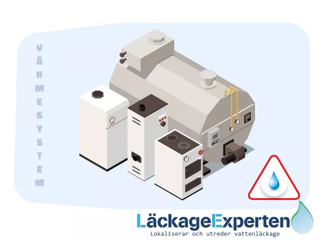 läcksökning värmesystem, Stockholm och göteborg